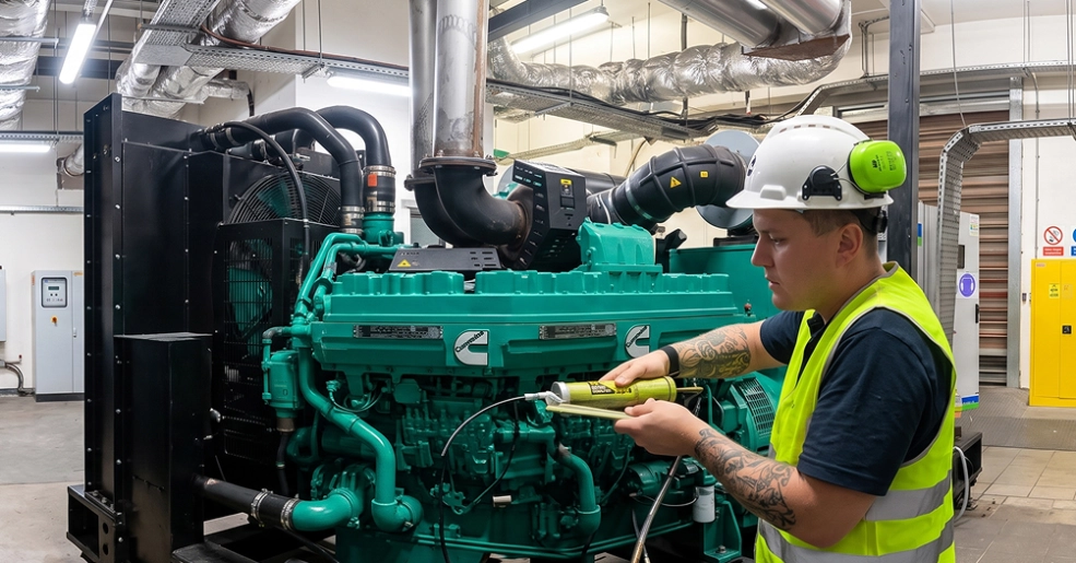 Professional installation and maintenance services for diesel generators