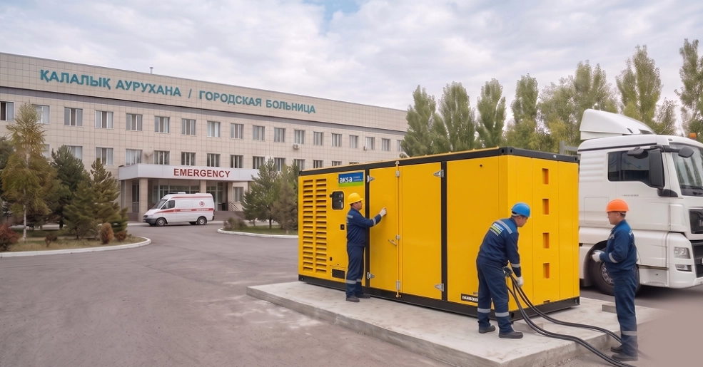 AKSA дизель генераторлары CUMMINS қозғалтқышымен
